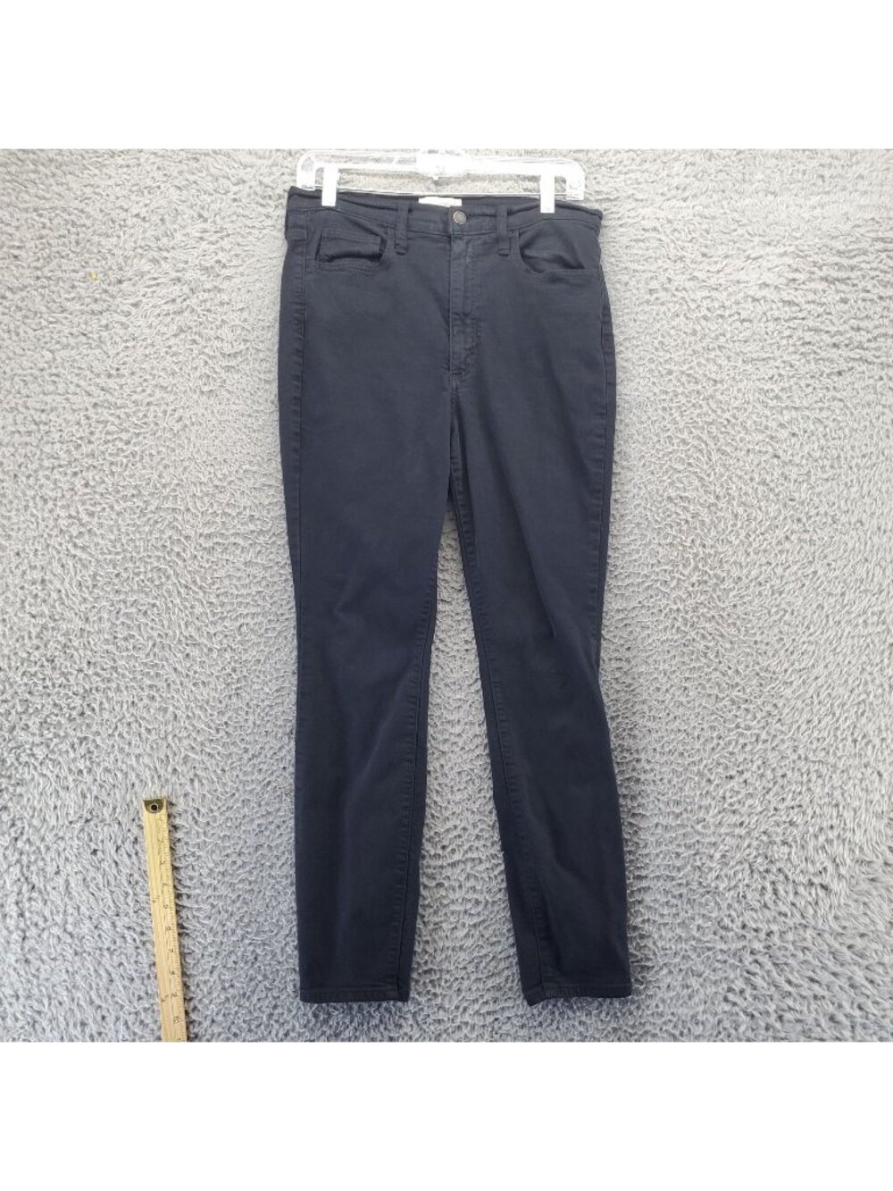 Universal Thread Jeans Womens 10R Black High Rise Skinny Denim Stretch